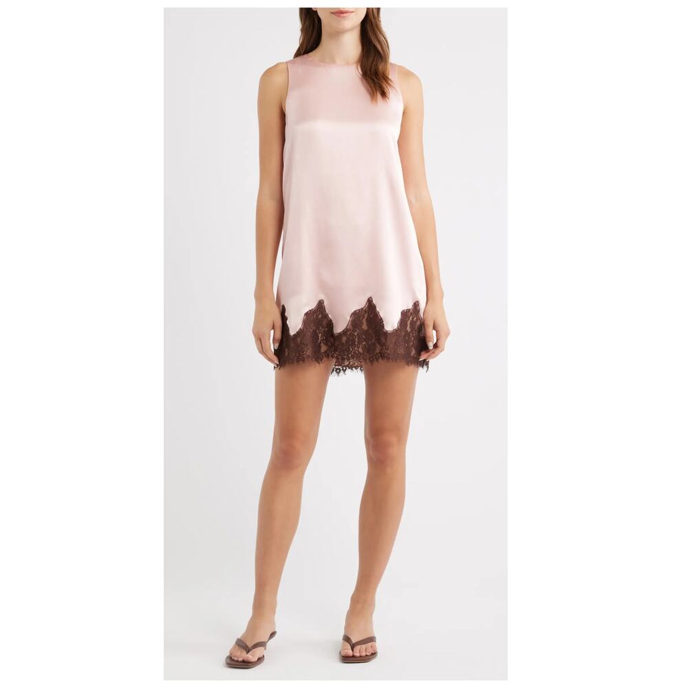 NEW Reformation Jessalyn Sleeveless Silk Minidress Size Medium - Picture 5 of 11